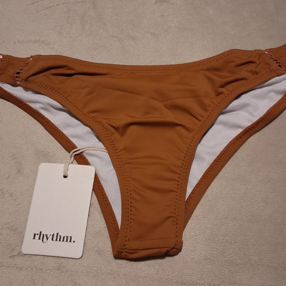 Rhythm. Women's Tan Bikini Bottom